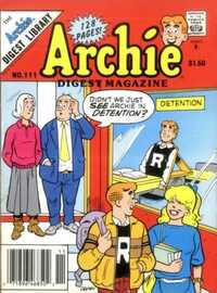 Archie Comics Digest # 111, November 1991