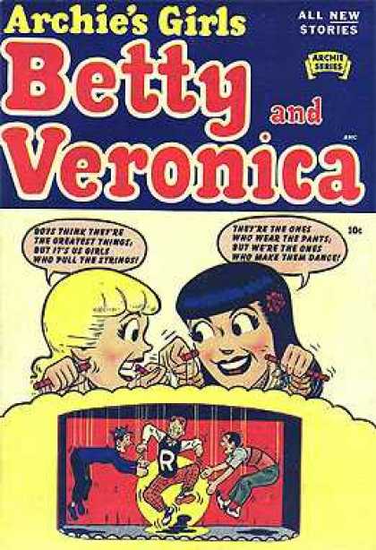 Archie's Girls Betty and Veronica Comic Book Back Issues by A1 Comix