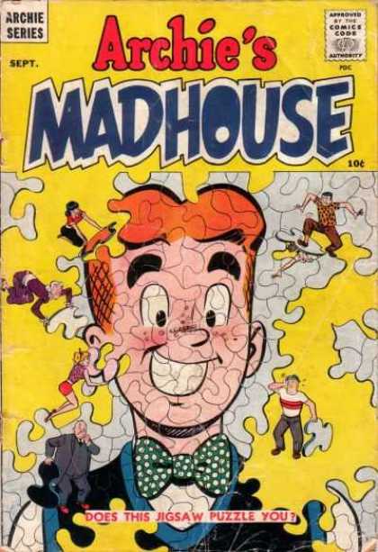 Archie's Mad House Comic Book Back Issues of Superheroes by A1Comix