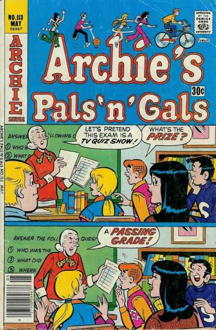 Archie's Pals 'n' Gals # 113, , Comic Book1, Archie # 113