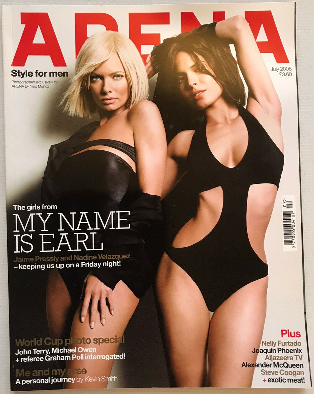 Arena # 172, July 2006, , Covergirl Jaime Presley and Nadine Vela