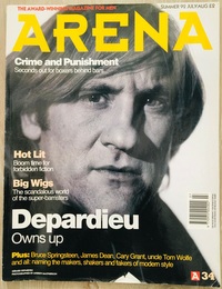 Arena # 34, July/August 1992 magazine back issue cover image