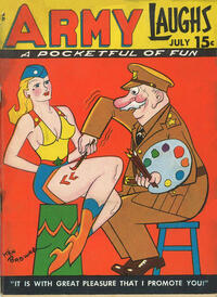 Army Laughs July 1942 magazine back issue