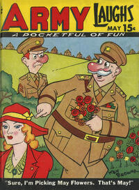 Army Laughs May 1943 magazine back issue cover image