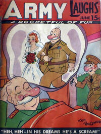 Army Laughs June 1943 magazine back issue cover image