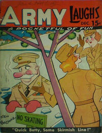 Army Laughs December 1943 magazine back issue cover image