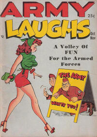 Army Laughs October/November 1951 magazine back issue cover image