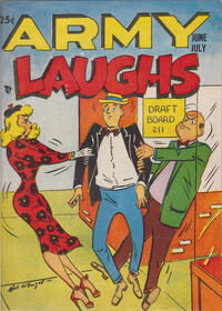 Army Laughs June/July 1952 magazine back issue cover image
