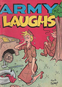 Army Laughs December 1952 magazine back issue cover image