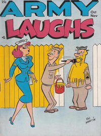 Army Laughs October/November 1953 Magazine Back Copies Magizines Mags
