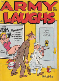 Army Laughs December/January 1953 magazine back issue cover image
