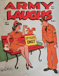 Army Laughs October/November 1958 magazine back issue