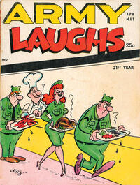 Army Laughs April/May 1960 magazine back issue cover image