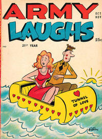 Army Laughs October/November 1960 magazine back issue cover image