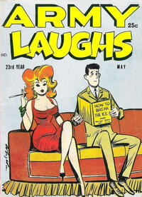 Army Laughs May 1962 magazine back issue cover image