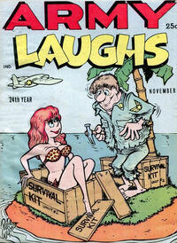 Army Laughs November 1962 magazine back issue cover image