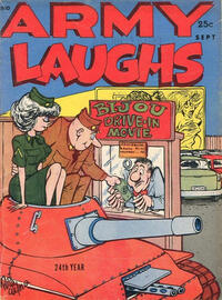 Army Laughs March 1963 magazine back issue cover image