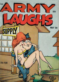 Army Laughs May 1964 magazine back issue cover image