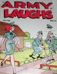 Army Laughs November 1964 magazine back issue cover image