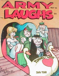 Army Laughs May 1965 magazine back issue cover image
