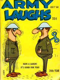 Army Laughs July 1968 magazine back issue