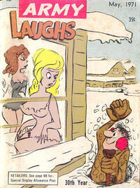 Army Laughs May 1971 magazine back issue cover image
