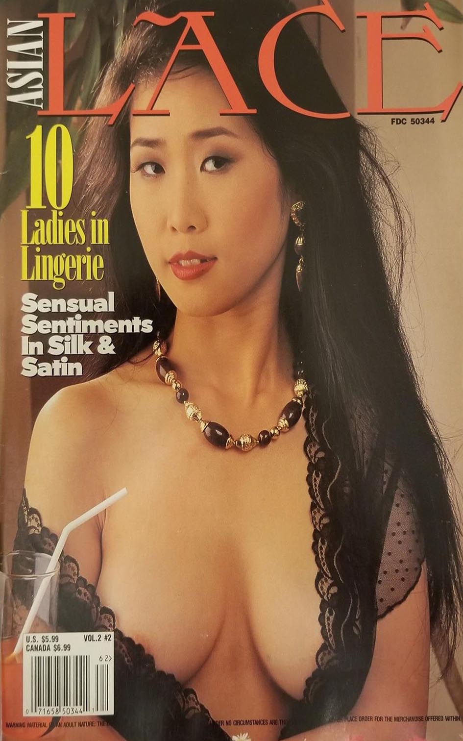 Asian Lace Vol. 2 # 2 magazine back issue Asian Lace magizine back copy 
