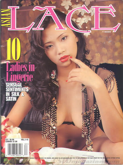 Asian Lace Vol. 4 # 3 magazine back issue Asian Lace magizine back copy 