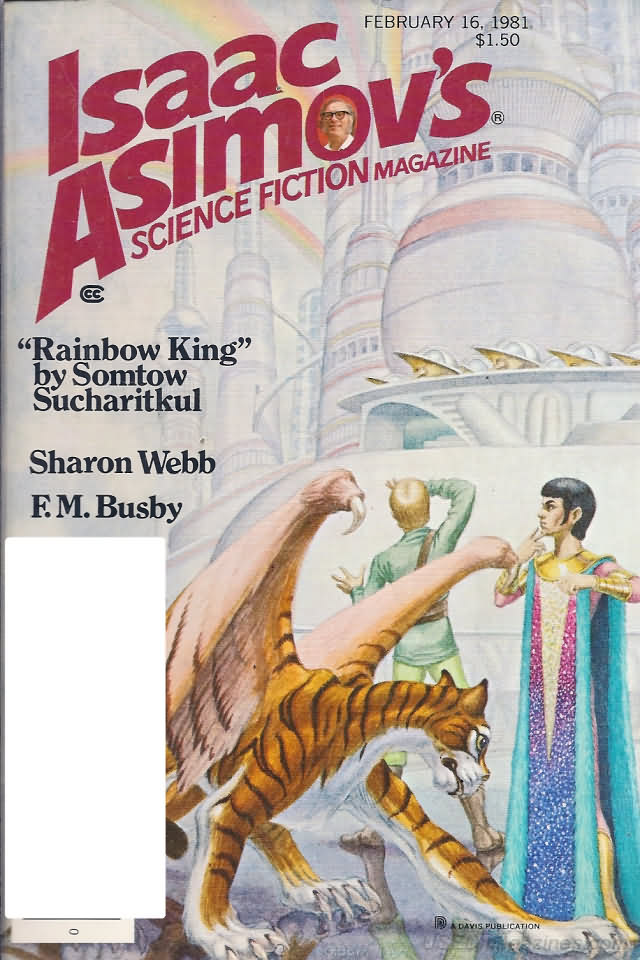 Asimov's Science Fiction February 1981, , Science Fiction Magazine   