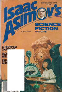 Isaac Asimov magazine cover appearance Asimov's Science Fiction March/April 1978