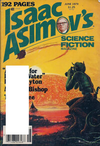 Isaac Asimov magazine cover appearance Asimov's Science Fiction June 1979