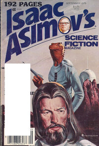 Isaac Asimov magazine cover appearance Asimov's Science Fiction September 1979