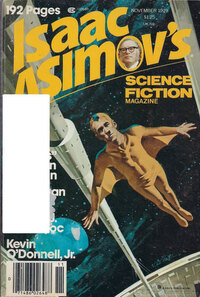 Isaac Asimov magazine cover appearance Asimov's Science Fiction November 1979