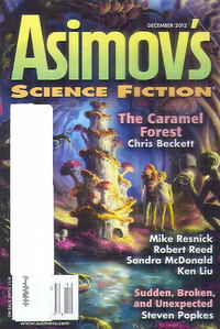 Caramel magazine cover appearance Asimov's Science Fiction December 2012