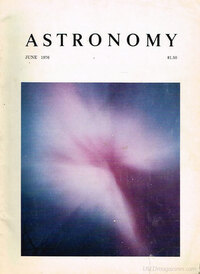 Astronomy June 1976 magazine back issue cover image