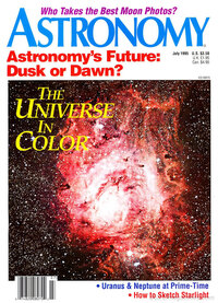 Astronomy July 1995 magazine back issue cover image
