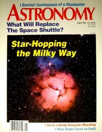 Astronomy August 1995 magazine back issue cover image