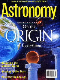 Astronomy February 1998 magazine back issue cover image