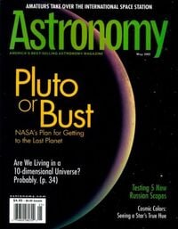 Astronomy May 2002 magazine back issue cover image