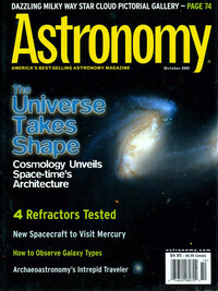 Astronomy October 2002 magazine back issue cover image