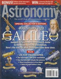 Astronomy May 2009 magazine back issue cover image