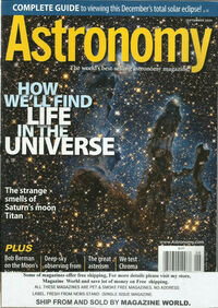Astronomy September 2020 magazine back issue cover image