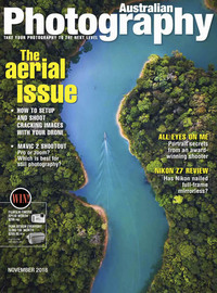 Australian Photography November 2018 magazine back issue cover image