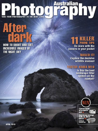 Australian Photography April 2019 magazine back issue cover image