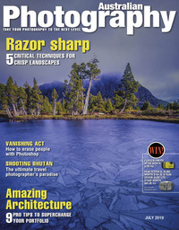 Australian Photography July 2019 magazine back issue cover image