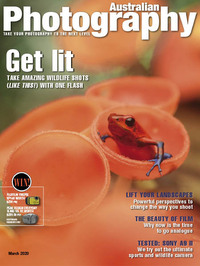 Australian Photography March 2020 magazine back issue cover image
