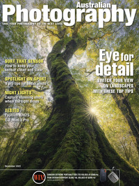 Australian Photography November 2022 magazine back issue cover image