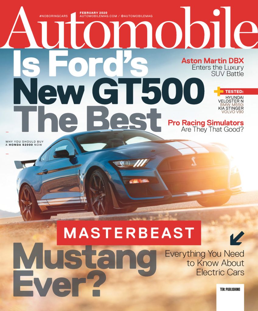 Automobile # 6, February 2020 magazine back issue Automobile magizine back copy Automobile # 6, February 2020 Magazine Back Issue Published by Car & Drivers Motor Trend Group. Is Ford New GT500 The Best.