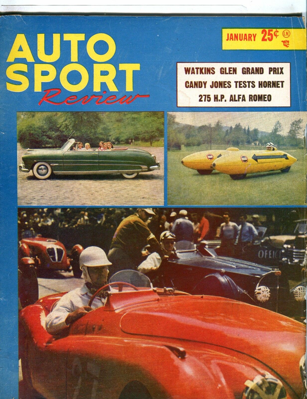 Auto Sport Review # 1, January 1952