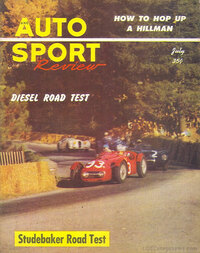 Auto Sport Review # 3, July 1953 magazine back issue